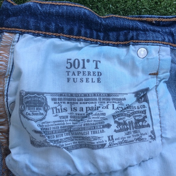 Levi’s 501 T Tapered Jeans sz 29 - Picture 14 of 14